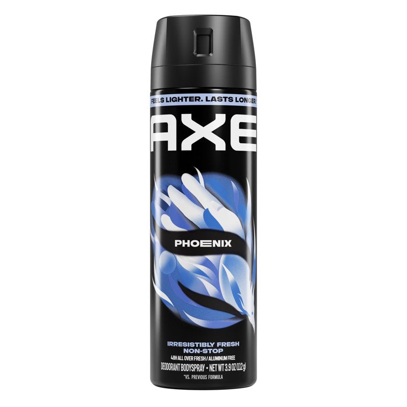 Phoenix Body Spray for Men - 48-Hour Odor Protection, 3.9 oz