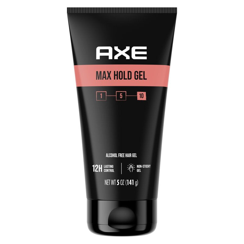 Max Hold Hair Styling Gel - Alcohol-Free, 5 oz for All Hair Types