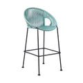 30" Acapulco Indoor Outdoor Steel Bar Stool - Wasabi Rope