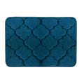 Achim Madison Memory Foam Non-Slip Bath Mat - Navy, 17 x 24 Inches