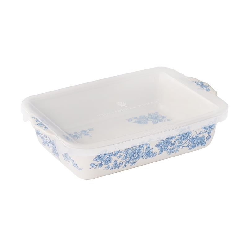 Small Rectangular Baking Dish with Lid - 7" x 11"