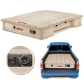 Full Size Truck Bed Air Mattress with Rechargeable Pump - Tan, 68x63.5x12 Inches