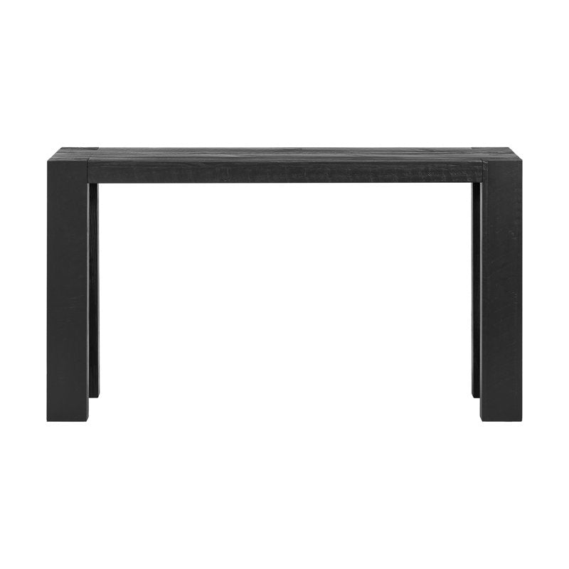 Classic Solid Wood Console Table - 56 Inch Modern Farmhouse Design