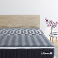 Allswell King 2-Inch 5-Zone Cooling Titanium Memory Foam Mattress Topper