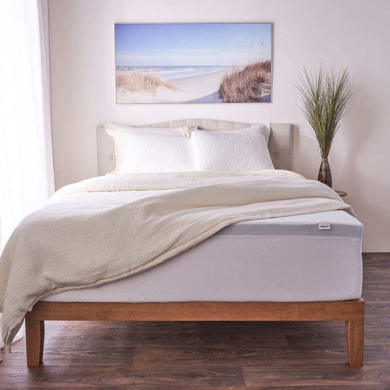 Allswell 2-Inch Mattress Topper for Full Bed with Tranquility Foam & Removable Cover