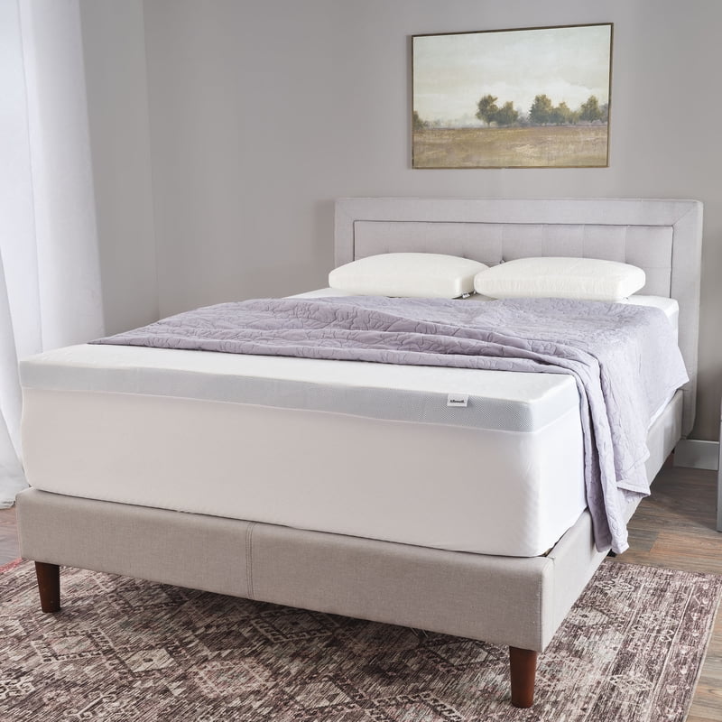 Twin Mattress Topper with Tranquility Foam & Cool TENCEL Cover