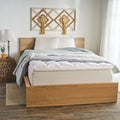 Full Size 3-Inch Mattress Topper with Isotonic+ Memory Foam & Cooling Cover
