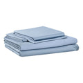 Allswell Silky Blue Illusion Rayon Bamboo Full Bed Sheet Set - 4 Pieces