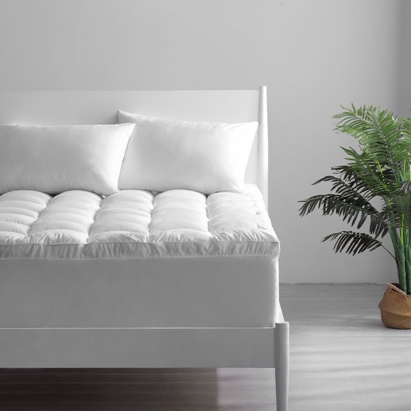 Queen Mattress Topper Allswell Indulgent Pillow Top Comfort | Overfilled, Microfiber