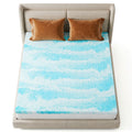 Twin XL 3 Inch Cooling Gel Memory Foam Mattress Topper - Back Pain Relief
