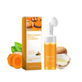 Foaming Facial Cleanser - Daily Face Wash with Turmeric & Hyaluronic Acid