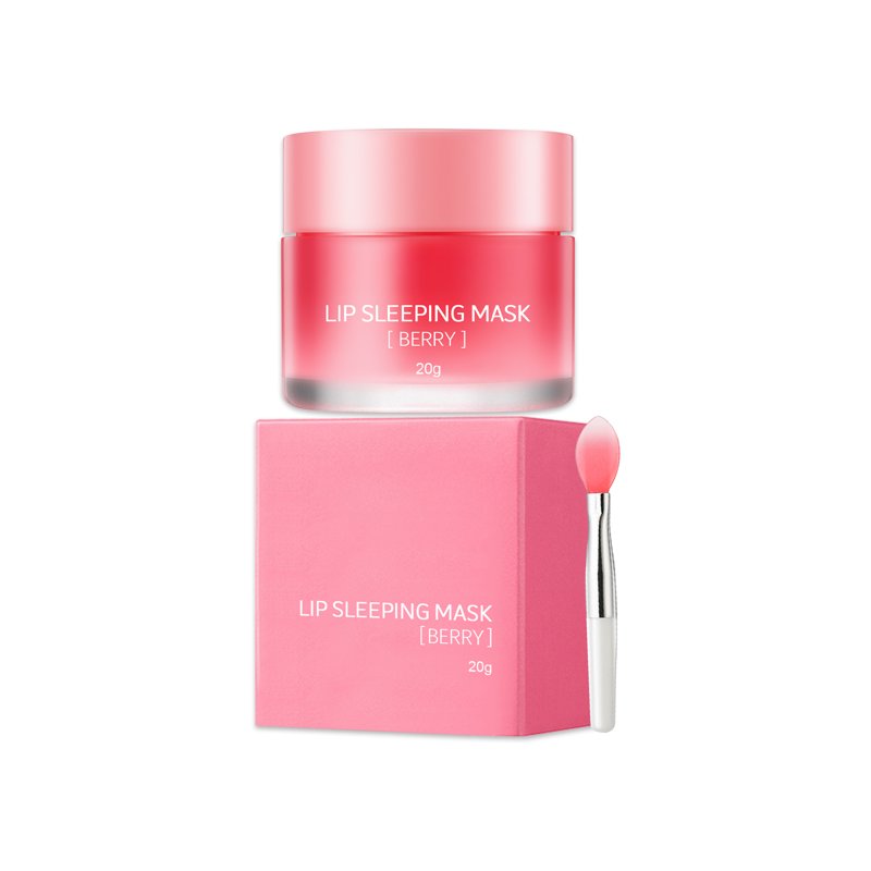 Hydrating Overnight Lip Mask - Nourishing Lip Treatment, 0.7 oz