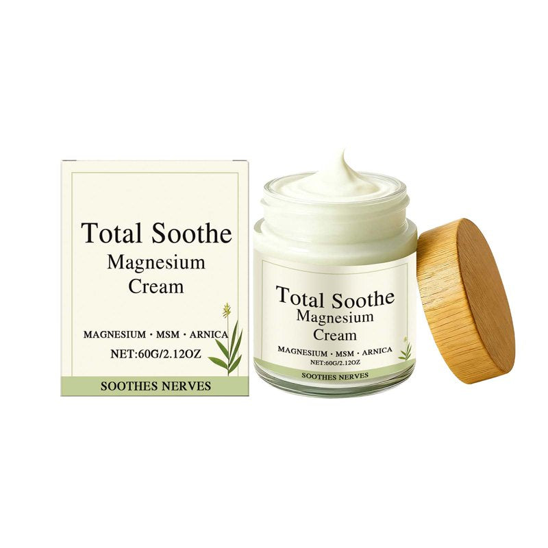 Magnesium Cream for Muscle and Joint Relief - 2.12oz Moisturizing Lotion