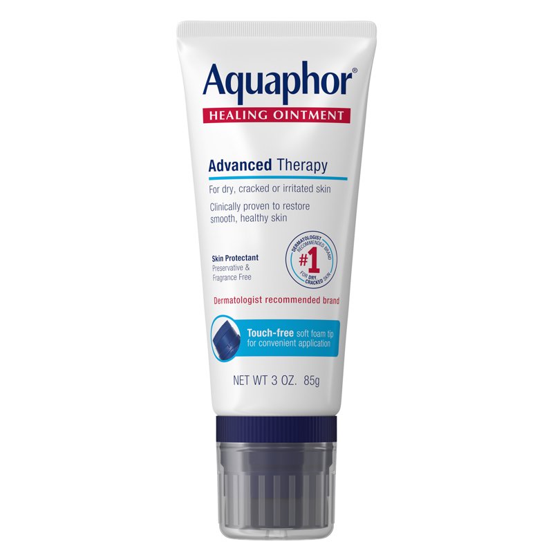 Healing Ointment Skin Protectant for Dry and Cracked Skin - 3 oz Touch-Free