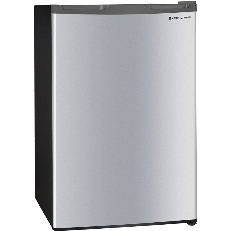 Compact Refrigerator with Freezer - 4.4 Cu. Ft. Silver