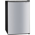 Compact Refrigerator with Freezer - 4.4 Cu. Ft. Silver