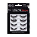 Faux Mink Wispies False Eyelashes - Lightweight Multi-Pack, 4 Pairs