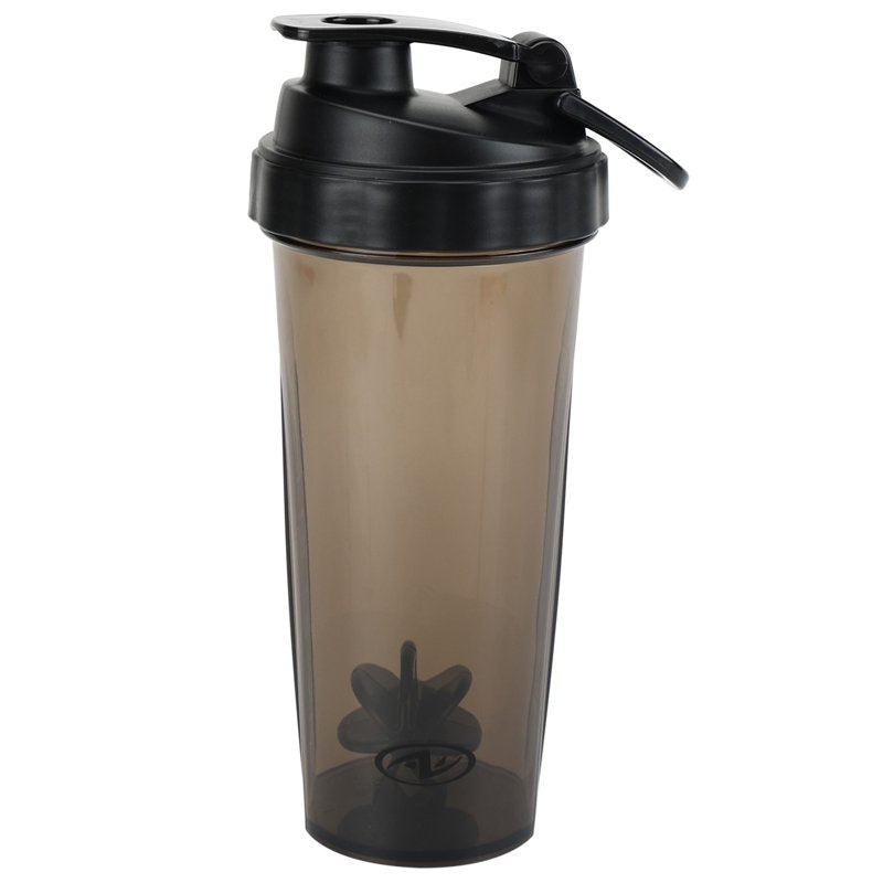 24oz Black Shaker Bottle - Tritan BPA-Free, Leak-Proof