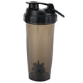 24oz Black Shaker Bottle - Tritan BPA-Free, Leak-Proof