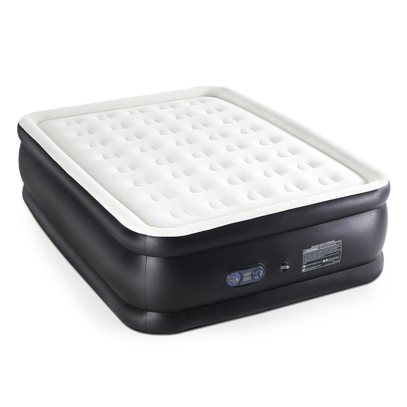 Queen Air Mattress with Built-In Pump - 16 Inch Thick Camping Inflatable Bed, Supports 660lbs
