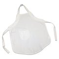 Durable White Youth Apron - Adjustable Neck Strap, 20x24 inches