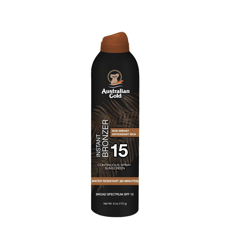 Continuous Spray Bronzer SPF 15 - 6 oz | Quick Drying Formula