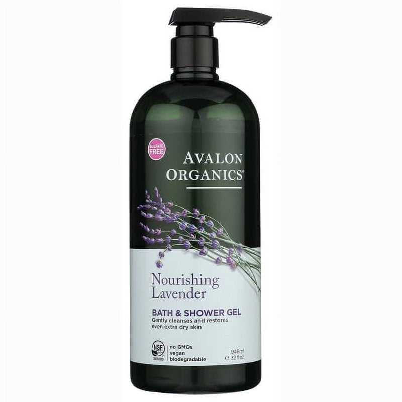 Nourishing Lavender Bath and Shower Gel - Plant-Based Body Wash