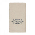 Paris Botanique Fingertip Towel - 100% Cotton Ivory with Embroidery