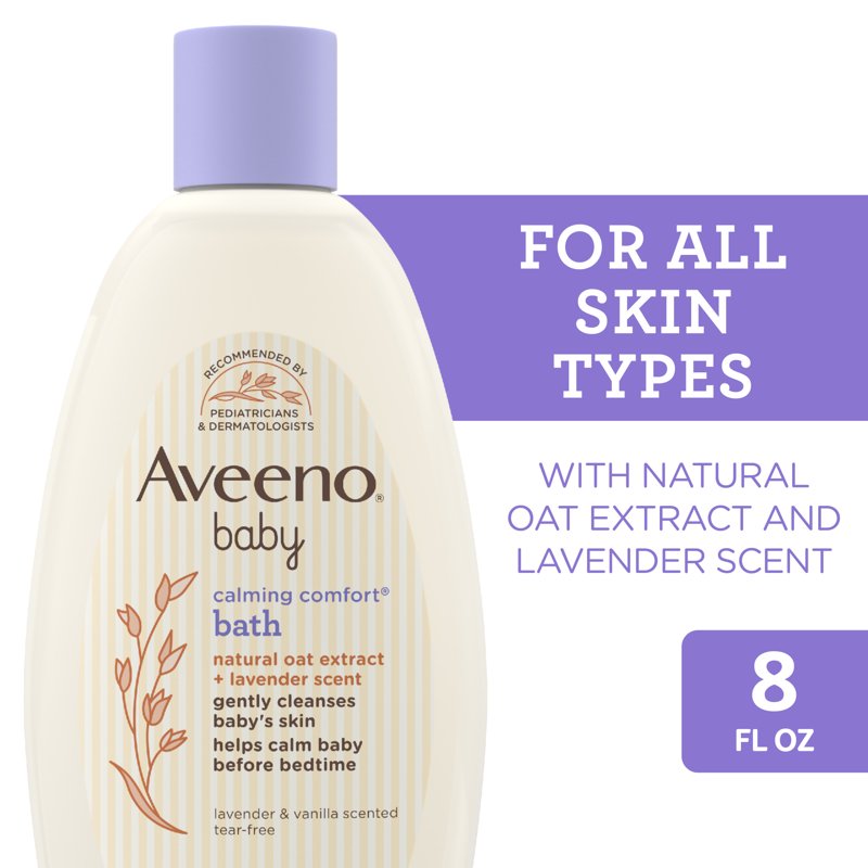 Calming Comfort Baby Bath & Body Wash - Lavender & Vanilla - 8 fl oz