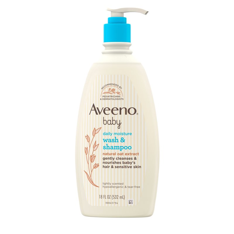 Gentle Baby Body Wash & Shampoo - Hypoallergenic, Tear-Free