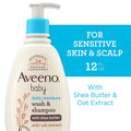 Moisturizing 2-in-1 Baby Body Wash & Shampoo - Gentle Cleanser