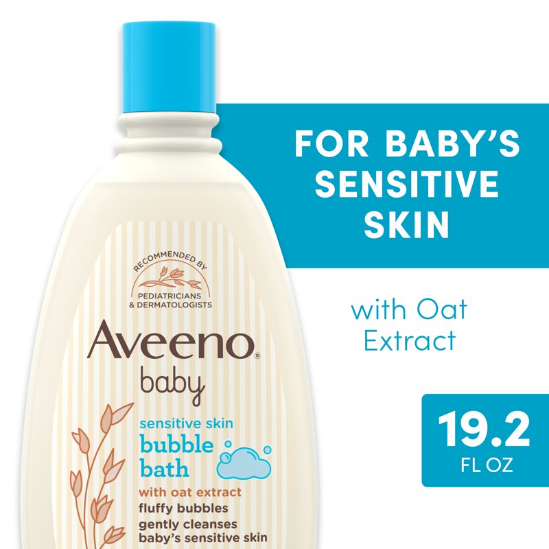 Gentle Baby Bubble Bath with Oat Extract - 19.2 fl. oz