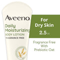Daily Moisturizing Body Lotion with Prebiotic Oat for Dry Skin