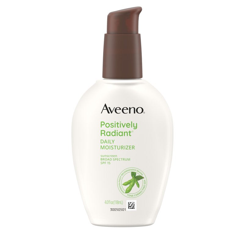 Daily Face Moisturizer with SPF 15 - 4 Fl oz, Oil-Free Hydrating Cream