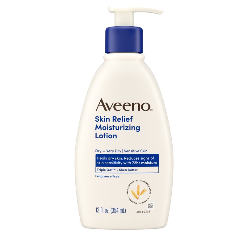 Skin Relief Moisturizing Body Lotion for Very Dry Sensitive Skin, 12 fl. oz