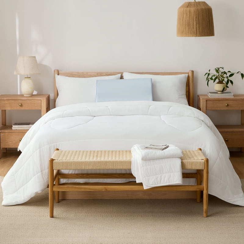 Breescape Essentials B-Cool Cooling Comforter - King Size, White
