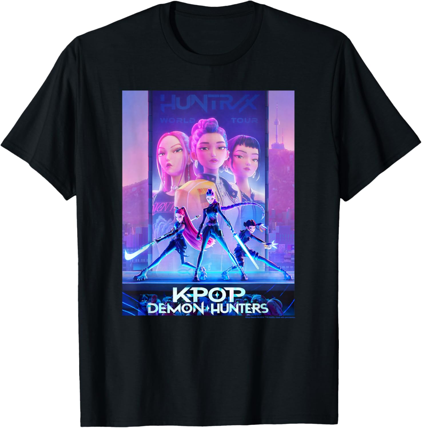 Regine Switzerland Kpop Demon Hunters T-Shirt - Unique Movie Poster Design | Stylish & Comfortable