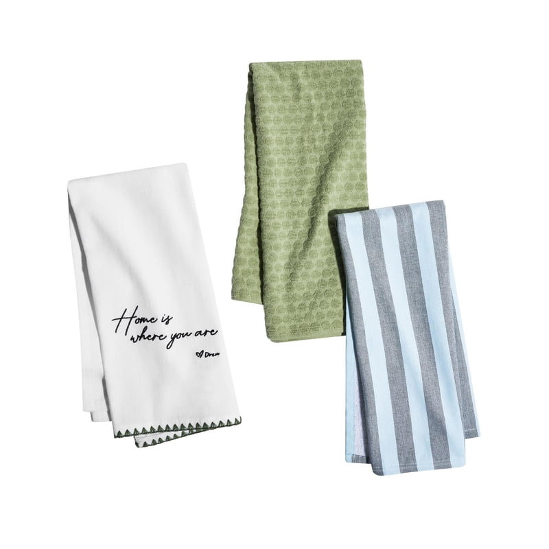 3-Piece Kitchen Towel Set - Super Absorbent Cotton Towels