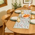 Wildflower Quilted Fabric Table Runner - 72" x 14"