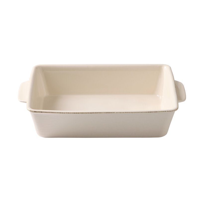 9" x 13" Cream Stoneware Baking Dish - Artisan Collection