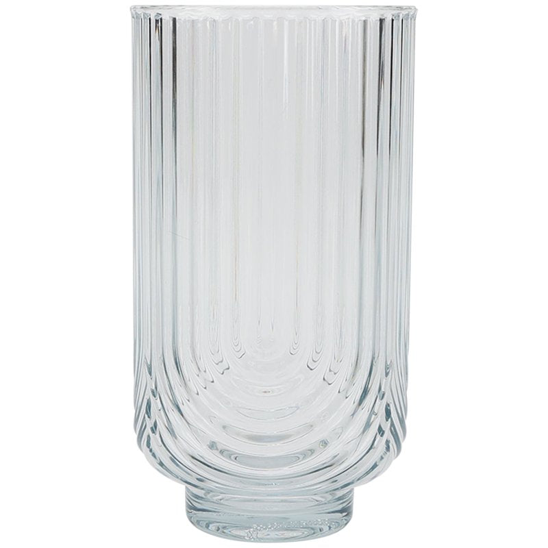 21-Ounce BPA-Free Teal Tritan Tall Ribbed Arch Tumbler - Single