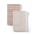 Latte Swirl Kitchen Towels 2-Pack - Soft & Absorbent Cotton