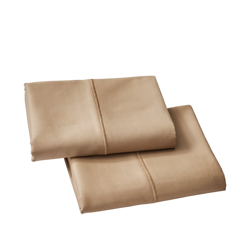 Better Homes & Gardens Dark Caramel Cotton Pillowcase Set - King, 2-Piece