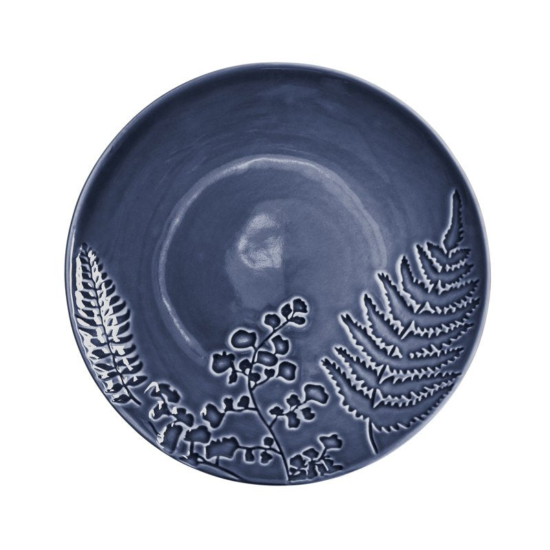 Blue Stoneware Salad Plate - Better Homes & Gardens Ellie Collection