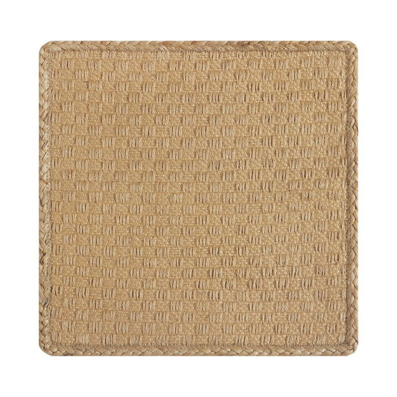 Jute Square Placemat - 15" x 15" Natural Table Decor
