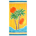Multicolor Beach Towel 72x38 Inch - Lightweight Pool & Sand Wrap