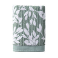 Better Homes & Gardens Signature Soft Floral Bath Towel - Green River/Arctic White - 30x56