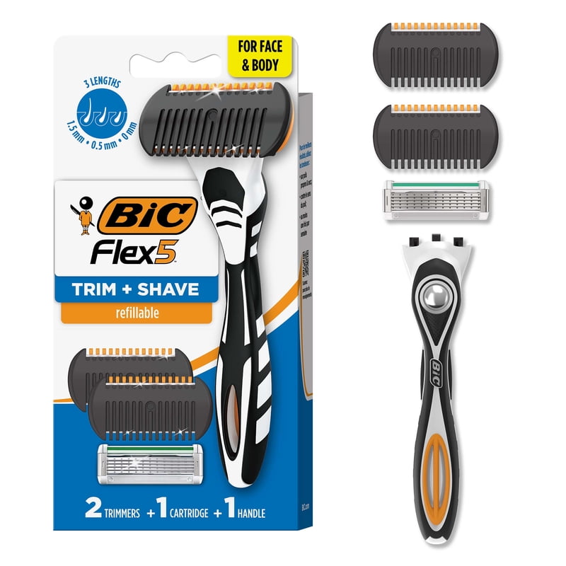 5-Blade Grooming Kit with Trimmers for Men - Trim, Shave, Style