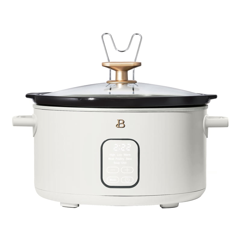 6 Qt Programmable Slow Cooker - White Icing