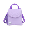 Insulated Kids Lunch Box Puffer Bag - Purple
